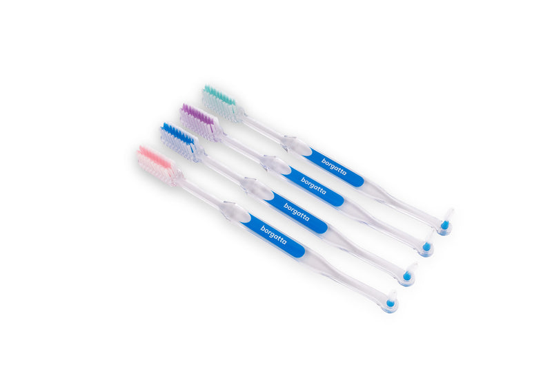 Cepillo dental ortodóntico en plástico