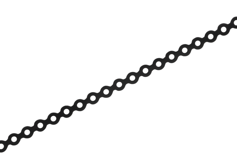 Rollo de cadena elástica Black
