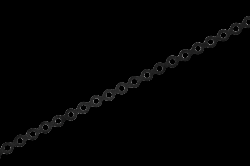 Rollo de cadena elástica Black